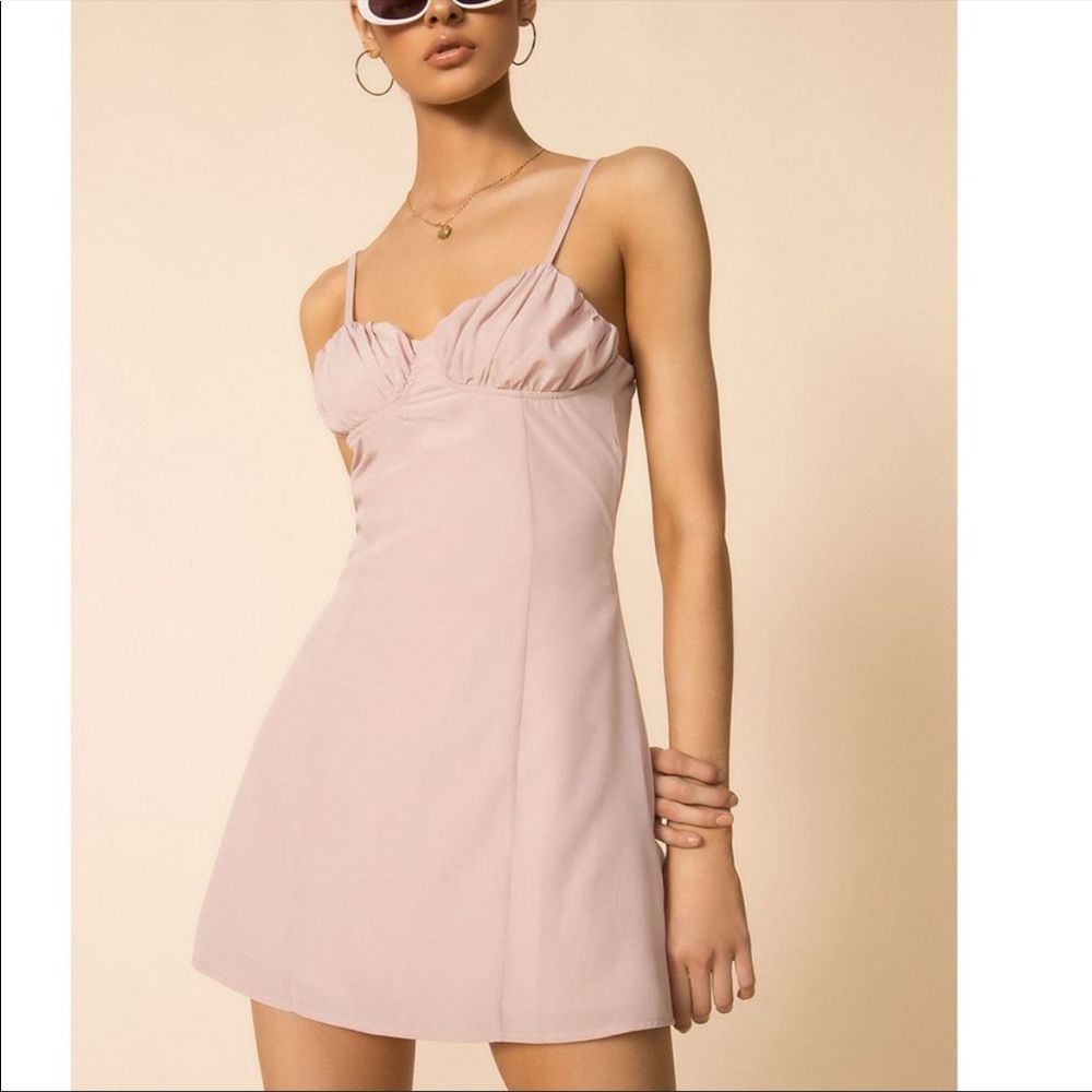 NWT Superdown revolve Live A Bustier A line mini dress
